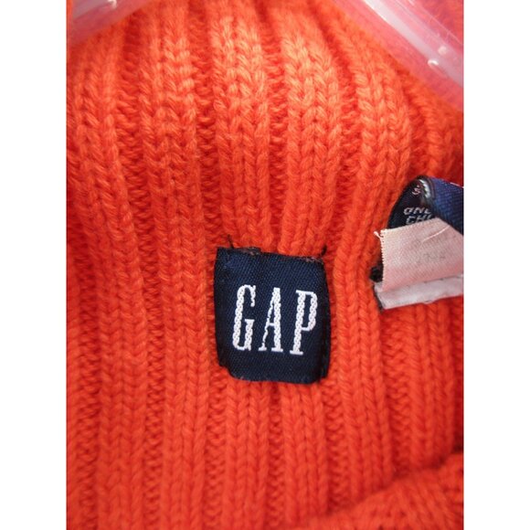 VINTAGE Gap Sweater XS Vest Turtleneck Pullover Ribbed Knit Cotton - Picture 7 of 9